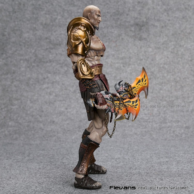 NECA God of War 2018 Kratos & Atreus Ultimate PVC Action Figure Modelo Colecionável Brinquedo 2-pack