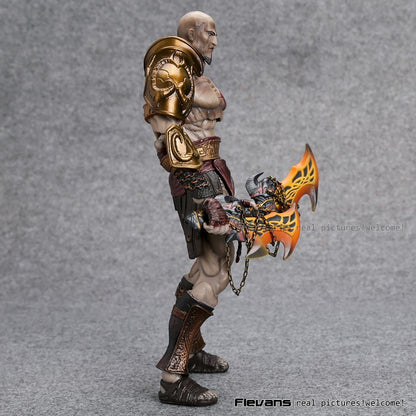 NECA God of War 2018 Kratos & Atreus Ultimate PVC Action Figure Modelo Colecionável Brinquedo 2-pack
