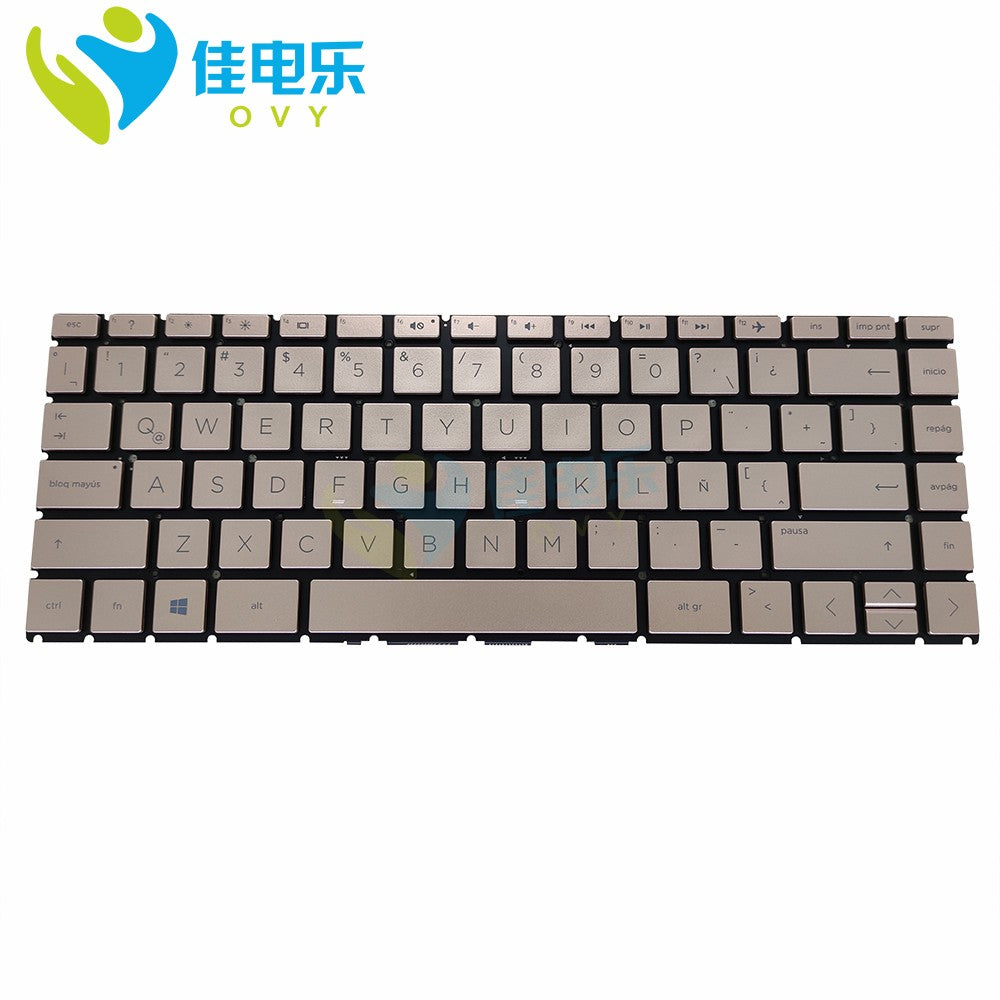Latin Spanish Keyboard For HP 240 G7 245 G7 246 G7 14-CE 14-DK 14-DK0000 14-DK1003DX 14-DQ 14-DQ0000 L15599-151 L23241-161
