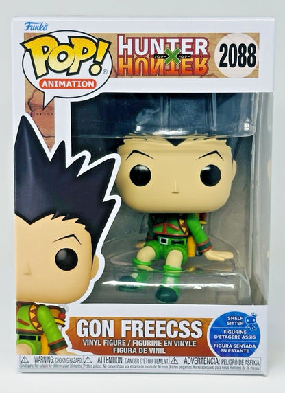 Funko Pop Killua Zoldyck (Sentado na Prateleira) Modelo de Ação Anime Hunter X Hunter Boneco de Vinil Edição Limitada Colecionável de Fã Natal