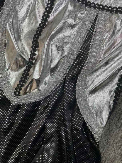 Girls Medieval Knight Dress Costume with Black Shiny Cape & Shield Emblem