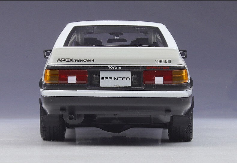 Maisto 1:24 Toyota Sprinter Trueno Ae86 Ae 86 Modelo de Carro de Liga de Simulação Peça de Exibição de Brinquedo Acabado Estático para Presente