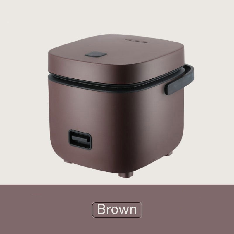 Mini Panela Elétrica de Arroz Automática Doméstica para Cozinha 1-2 Pessoas, Aquecedor de Alimentos a Vapor 1.2L Panela de Arroz Pequena