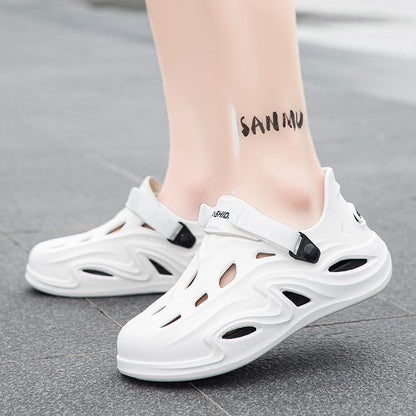 Slip-On Comfortable Ultra-Light Work Shoes, Oil-Proof, Dirt-Resistant, Waterproof, Non-Slip Chef Shoes, Sandals and Slippers