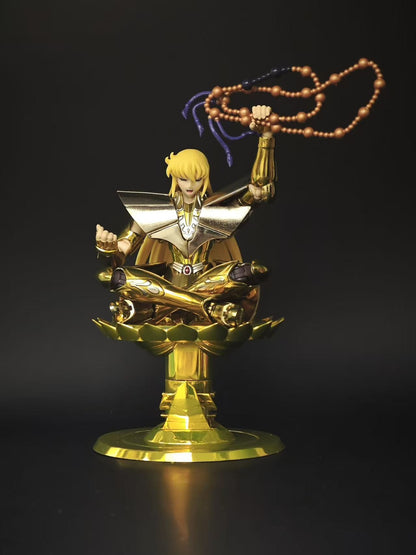 In Stock Reissue CS Chuanshen Saint Seiya Virgo Shaka Normal Color Saint Cloth Myth EX Anime Action Figure Collectible Model Toy