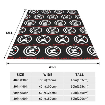 Ceska Zbrojovka CZ Blankets Flannel Sofa Throw Blanket Multi-function for Couch Bedding Outdoor Throws Bedspread Quilt