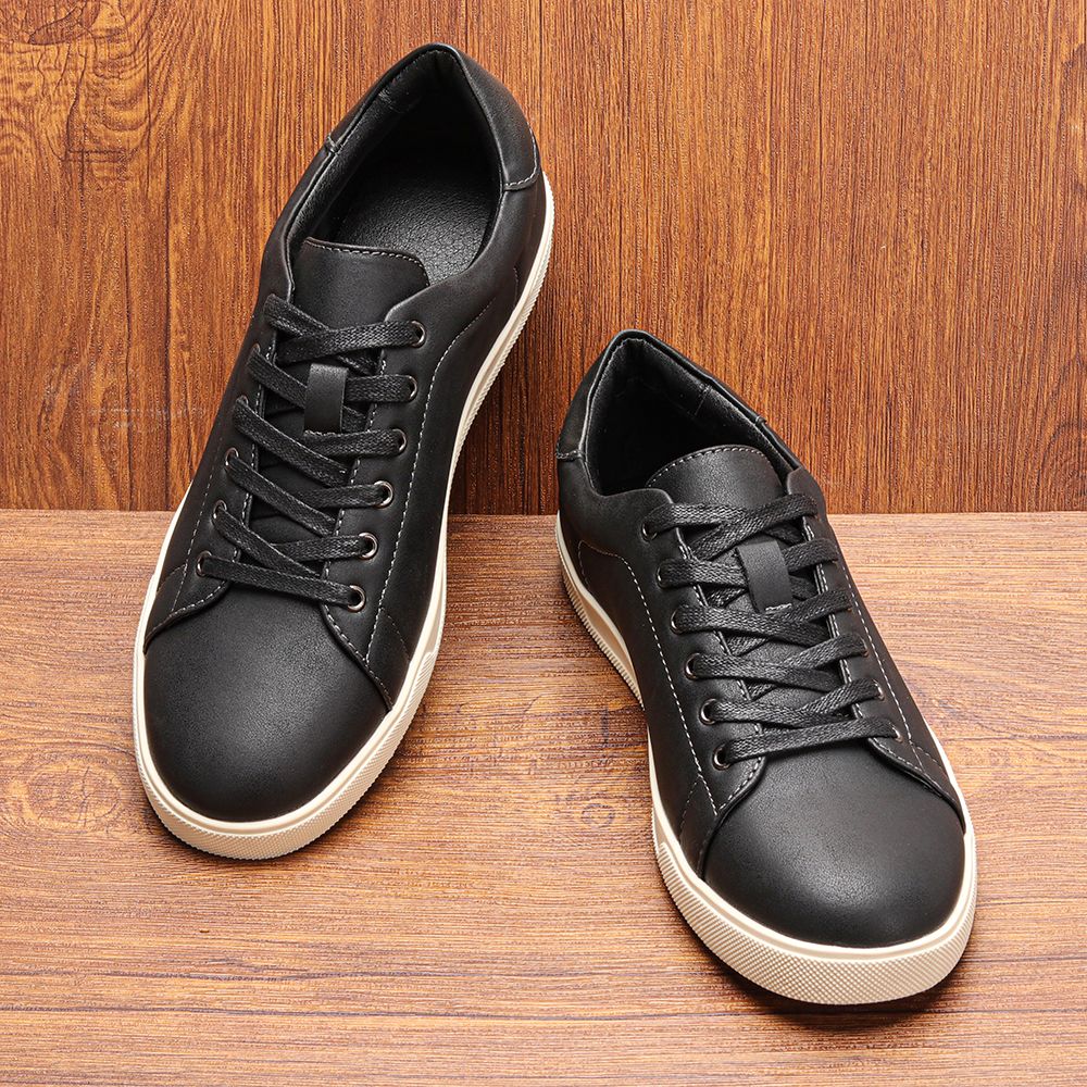 Men's casual shoes 2025 brand fashion comfortable leather shoes men