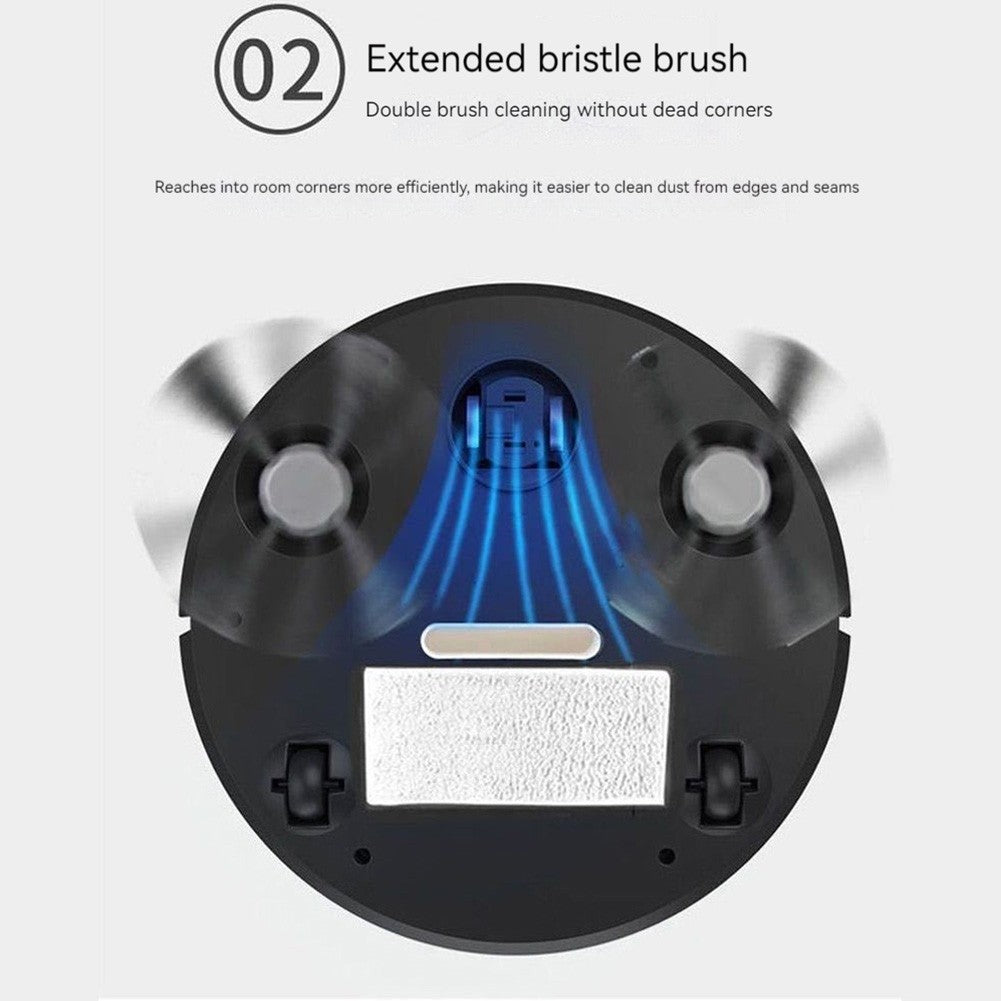 3 In 1 Robot Vacuum Cleaner Multi-Purpose Intelligent Wiping Floor Robot Automatic Cleaning Machine for Pet Hair Carpets Floors