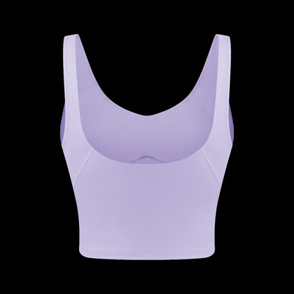 Sports Bra for Women Yoga Top Fixed Chest Pad Gym Vest Shock-proof Workout Tops Yoga Clothes U-shaped Back Fitness Crop Top