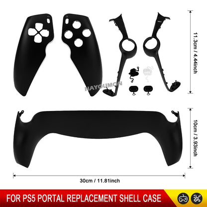 9 IN 1 Controller Housing Shell Case For PS Portal Front Back Plate Faceplate Cover Protective Replacement Shell for PS5 Portal