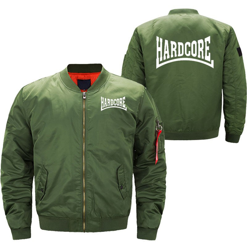 Hardcore Ma1 Bomber Jacket Pilot Men's Outerwear Army Flight Coat windproof waterproof Windbreaker Motorcycle Jacket Parkas