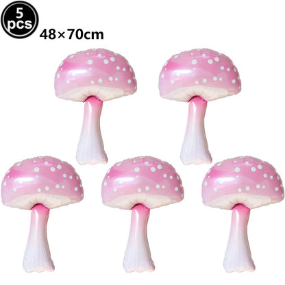 Cartoon Animal Standing Squirrel Balloon Pinecone Shaped Aluminum Film Balloon Forest Theme Baby Shower Birthday Party Decor