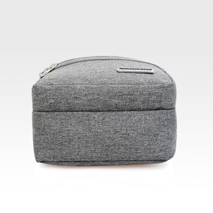 Men's Shoulder Bag Business Leisure Large Capacity Portable Handbag Zipper Multi Layer Waterproof Summer Male's Crossbody Bags