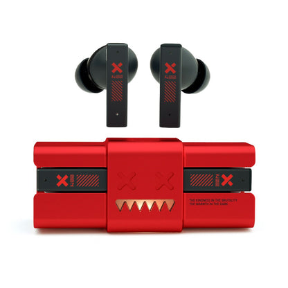 Zombiescat B10 -45dB ANC Earbuds Necklace Design Bluetooth 5.4 Earphone Boost Deep Bass Headphone with Active Noise Cancellation