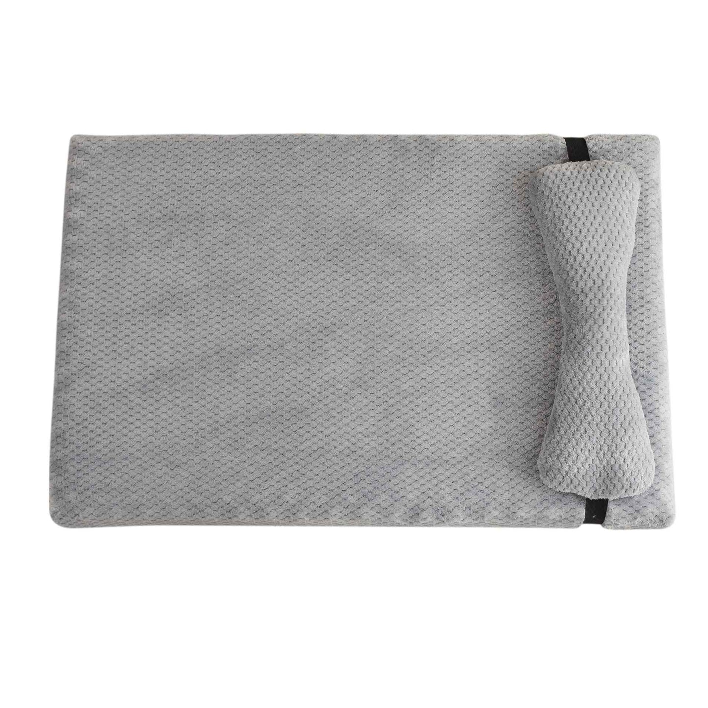Cama Quente Calmante para Cães com Almofada, Tapete Felpudo e Fofo para Cães com Capa de Inverno Removível para Cães e Gatos de Porte Grande, Médio e Pequeno