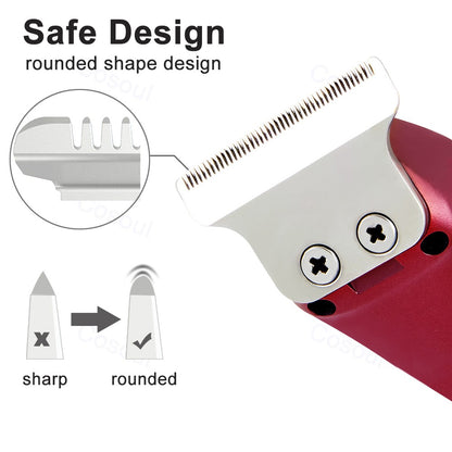 Hair Trimmer Mini Portable Electric Hair Clipper Rechargeable Small Hair Clipper Bald Head Hair Trimmer Barber Haircut Shaver