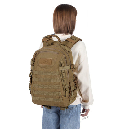 Mochila Tática de 38L, Estilo de Mochila de Grande Capacidade Impermeável para Exterior com Sistema MOLLE, para Caminhada, Acampamento, Viagem ou Mochila de Fuga