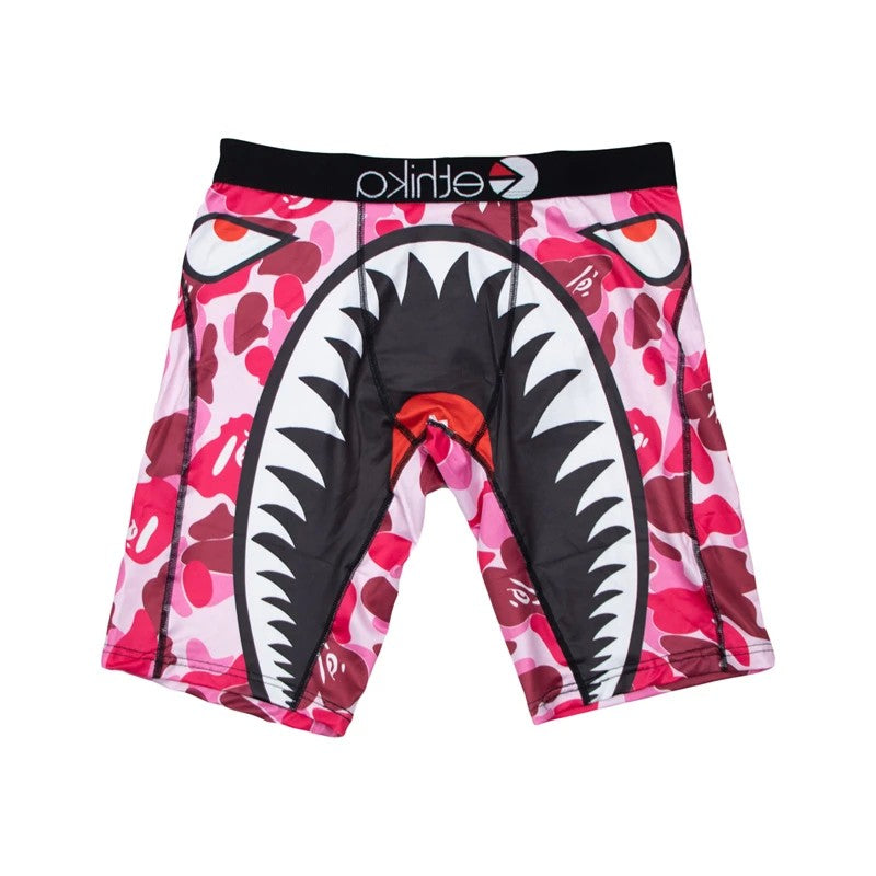 ETHIKA Men Underwear Boxers Breathable Sexy Print Men's Panties Lingerie Male Underpants Man Boxer Briefs Trunks Plus Size XXXL