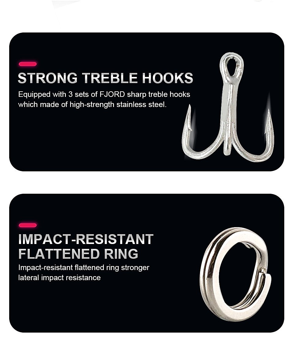 FJORD 110S 37g 90S 29g 70S 17g Heavy Sinking Minnow Fishing Lures Saltwater Freshwater Long Casting Sea Artificial Bait Jerkbait