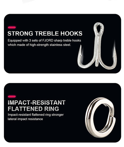 FJORD 110S 37g 90S 29g 70S 17g Heavy Sinking Minnow Fishing Lures Saltwater Freshwater Long Casting Sea Artificial Bait Jerkbait