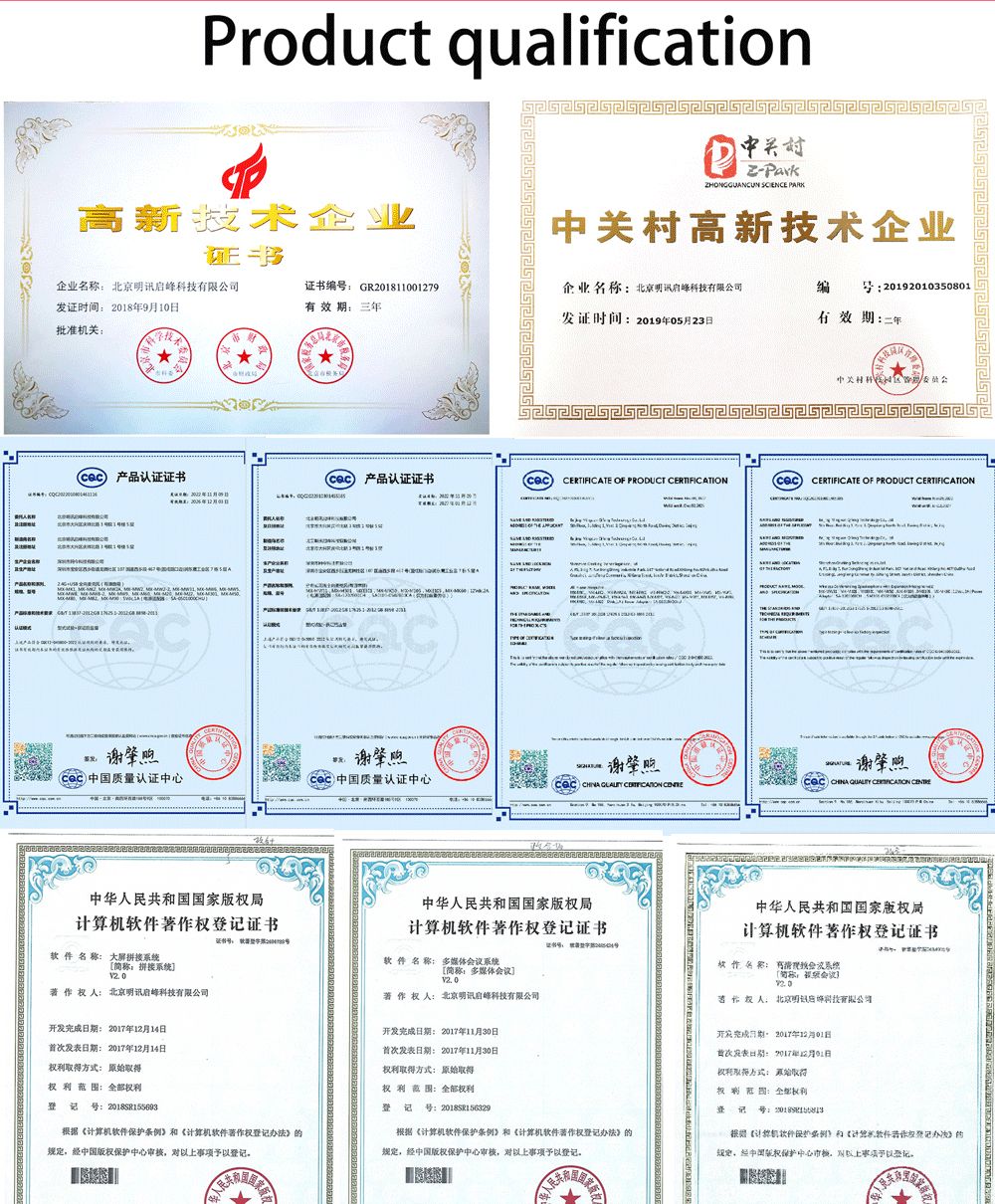 4K NDI  PTZ Camera 1-10pcs 20X Zoom Video Conference Camera for Church Business Meeting Optional 1 controller keyboard kit