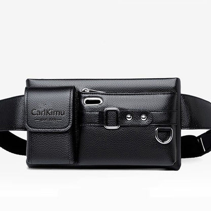 WEIXIER brand unisex single shoulder multifunctional sports running large capacity waist men's chest bag casual crossbody wallet