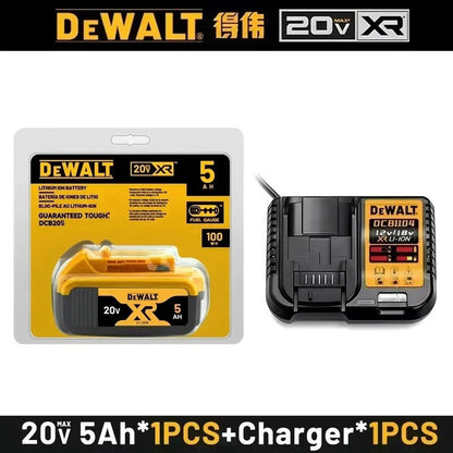 Nova Bateria Dewalt 100% Original 6Ah 20V para Ferramenta Elétrica DCB206 DCB206 20V Bateria DCB205 DCB200