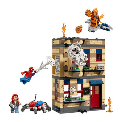 LEGO, Marvel, 76312, Batalha do veículo off-road do Hulk, Thanos, brinquedo de bloco de montar infantil, presente