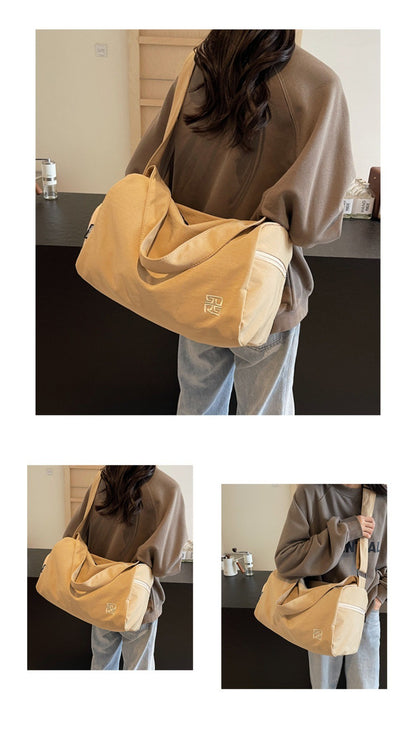 Portable Multifunction Travel Tote Bag High Capacity With Shoes Pocket Sports Gym Bag Luggage Shoulder Bag Fitness Yoga Daypack