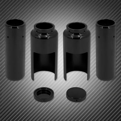 Kit de Capas Protetoras de Amortecedores Dianteiros para Harley Dyna Street Bob FXD Low Rider Fat Bob 2006-17