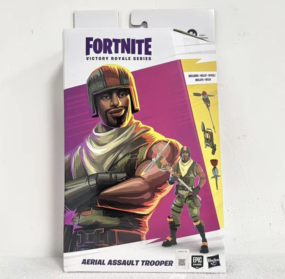 Original Hasbro Fortnite Victory Royale Series Tntina & Bushranger & Aerial Assault Trooper & Boneca Punk Anime Coleção de Brinquedos