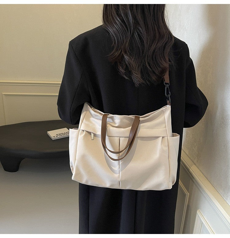 Multi Functional Tote Bag: Durable Nylon Work & Daily Shoulder Purse, Large Capacity Handbag Crossbody Bags for Women Daily Use