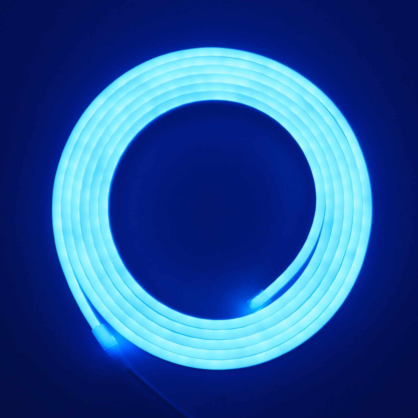DC5V RGB LED Neon Light AA Battery Powered Bluetooth LED Strip SMD2835 IP65Waterproof Rating 108Leds/m With a remote control