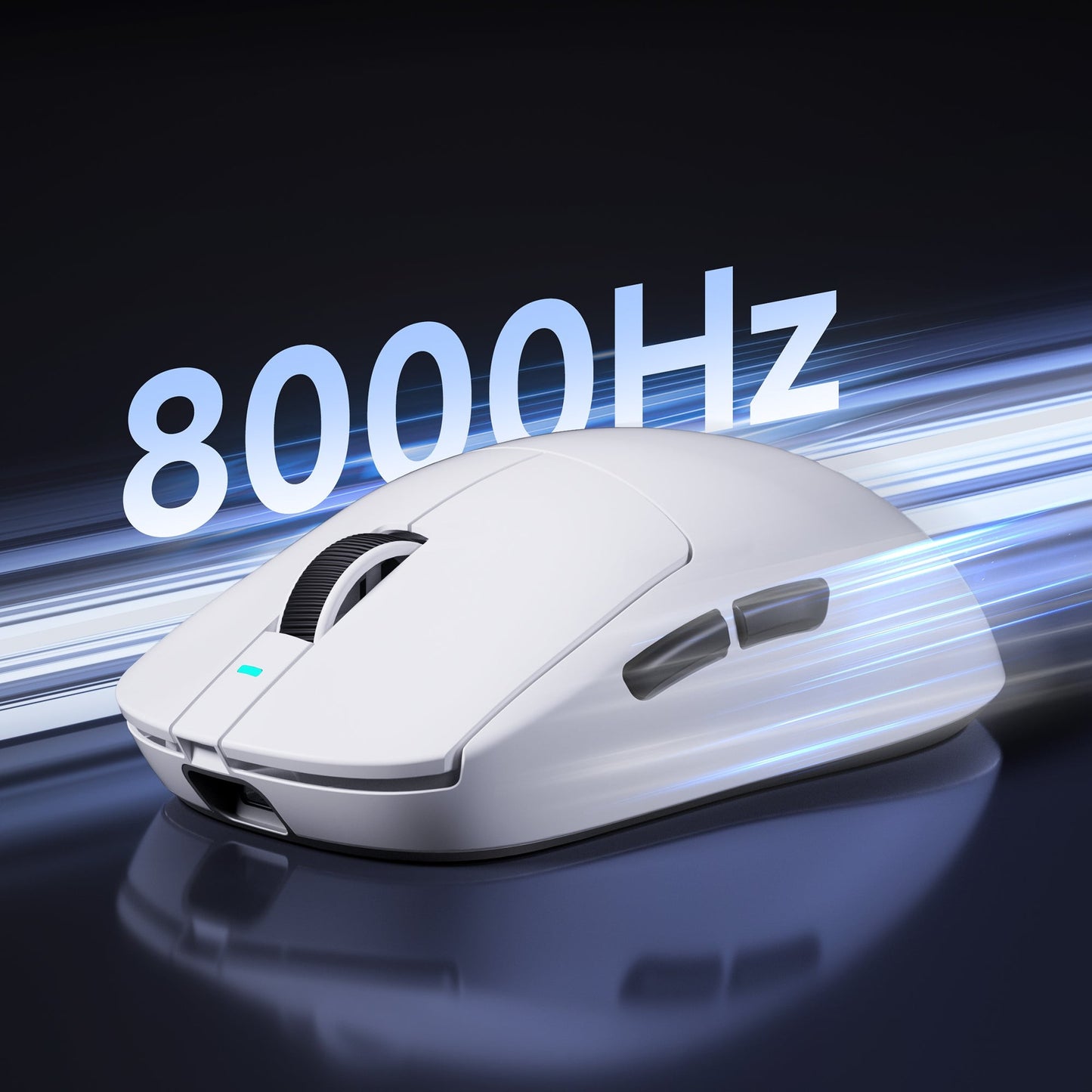 MCHOSE A7 Ultra Mouse Gamer Sem Fio Sensor de Alta Precisão Pixart3950 Design Leve Taxa de Polling de 8000Hz Chip Principal Realtek