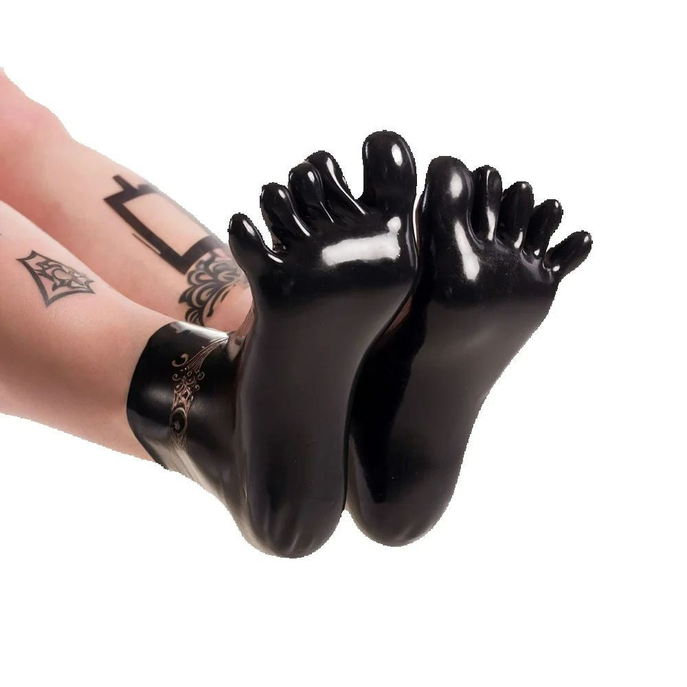 lingerie LATEX socks latex stockings latex bodysuit stockings for men fetish socks men latex fetish gloves sexy