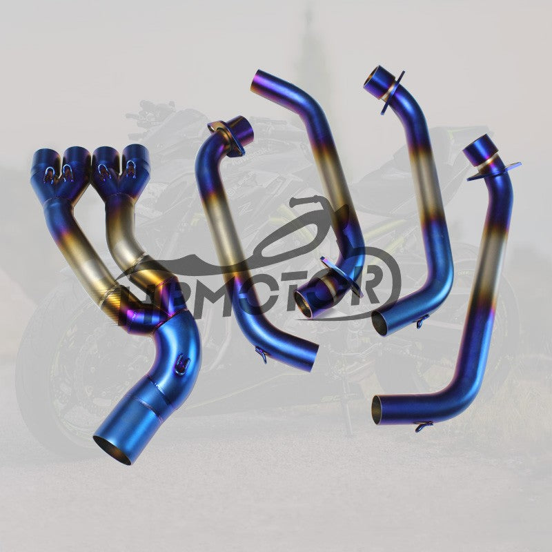 Underbike Motorcycle Exhaust Pipe For Honda CBR650R CB650R 2019-2023 CBR650F 2014-2018 CB650F 2017-2018 Header 51mm Front Escape