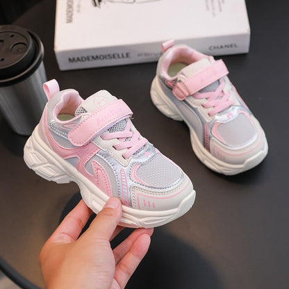 2025 Spring Autumn New Boys Kids Sport Shoes Girl Baby Toddler Mesh Breathable Casual Running Shoes Soft Soled Children Sneakers