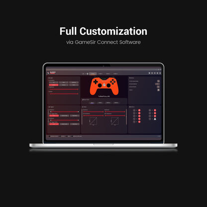 GameSir Tarantula 8K PC Wired Controller Lightweight Gaming Gamepad Steam Wired Similar PS5 Symmetric DS4 Joystick Controller