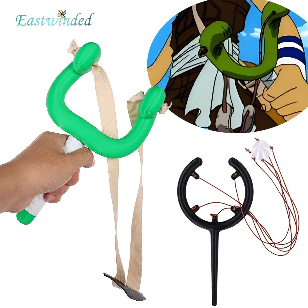 Usopp Live Action TV Pirate Cosplay Slingshot Props Costume Accessories Disguise Halloween Carnival Outfits Ornament Props Gifts