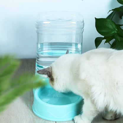 3.8L PP Material Pet Grande Capacidade Gato Cão Dispensador De Comida Para Gato Cão Beber Água Alimentação Dispensador Tigela De Água Acessórios