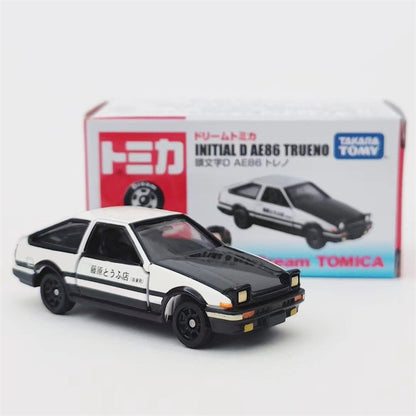 TOMY Initial D Toyota AE86 Supra RX7 GTR Carros de Liga Leve Fundidos e Veículos de Brinquedo Modelo de Carro em Miniatura Escala de Modelo de Carro Para Crianças
