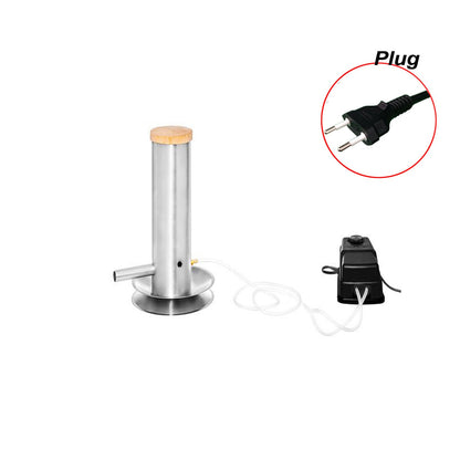 Gerador de Fumaça Fria para Churrasqueira Elétrica a Pellet Acessório para Personalizar seu Perfil de Fumaça