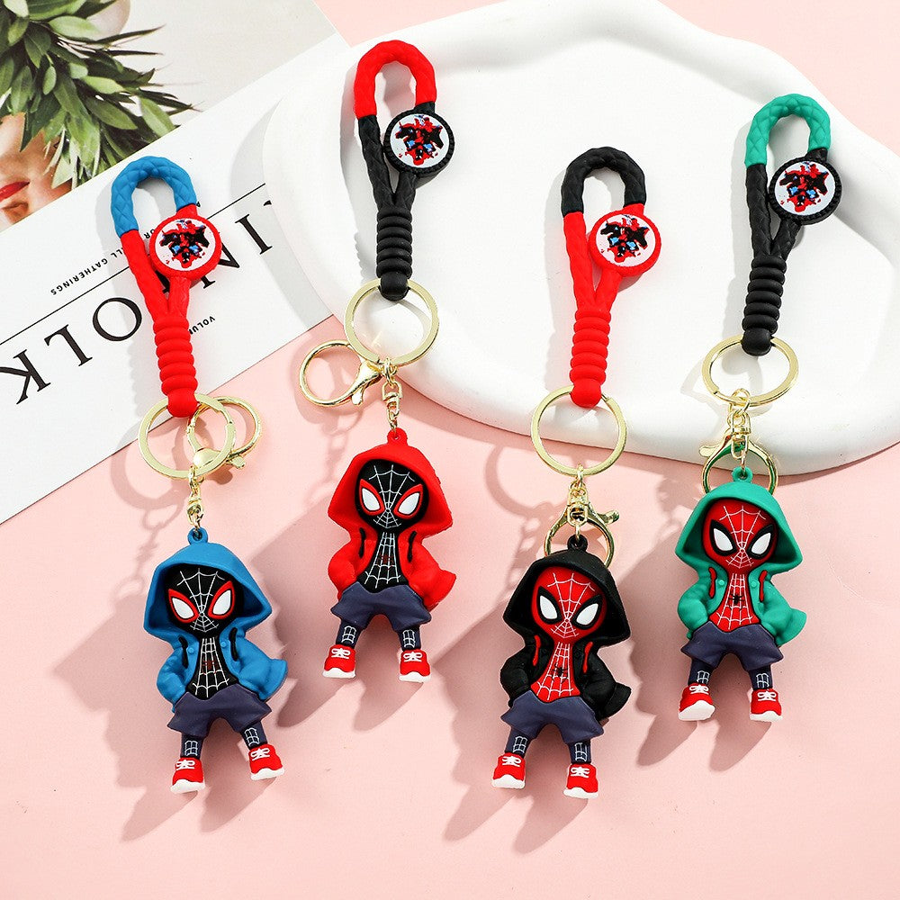 Marvel Spider Man Boneco Fofo Widget Bonecos de Ação Vingadores Homem de Ferro Capitão América Chaveiro Bolsa Chaveiro Widget Presentes de Aniversário