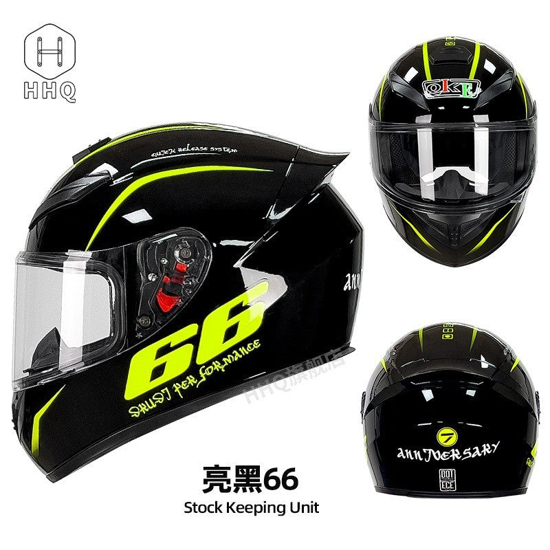 Novo capacete de moto Bluetooth para homens e mulheres, cobertura total, antiembaçante, capacete de moto integral