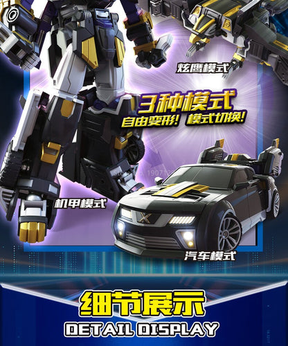 Mini Force Super Dinosaur Power Transformation Robot Toys Action Figures MiniForce X Simulation Car Deformation Airplane Toy