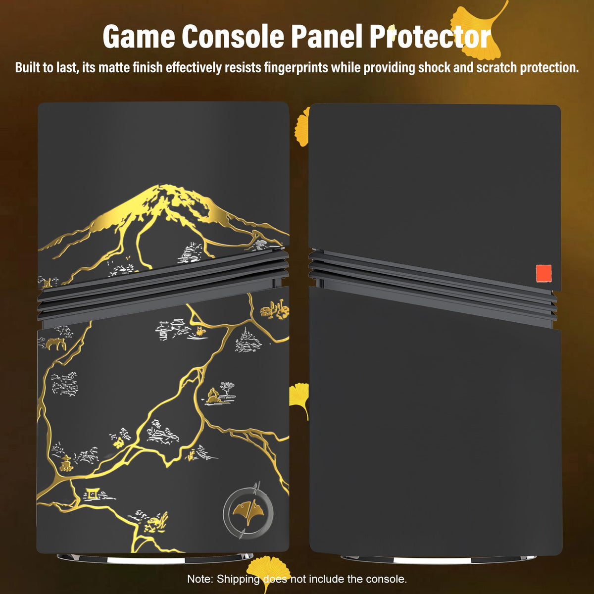 Digital Pro Ghost Theme Cover Case ABS Faceplates Anti-Scratch Protective Panels Shell For PS5 Pro Digital Edition Accessories