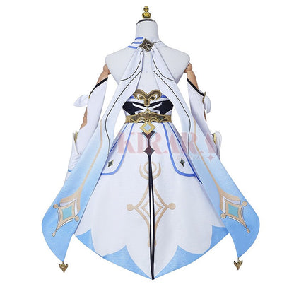 High Qualiy Lumine Cosplay Costume Wig Hair Game Impact Character Traveler for Women Cosplay Anime Events Role Play Dress