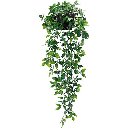 Artificial ivy Plants Plastic Leaf Wedding New Year Christmas Party for Home Room Balcony Garden Office desk Decoration supplies