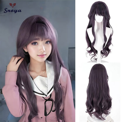 Peruca sintética Snoya Waguri Kaoruko Cos A Flor Perfumada Floresce peruca de cosplay fios de cabelo mistos mais fofos para Jogos Anime