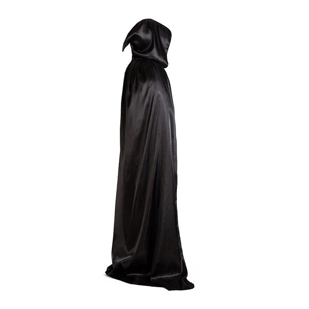 90-150cm Halloween Cloak Hooded Cape Halloween Christmas Cosplay Costume Devil Witch Vampire Cape Halloween Costumes Party Cloak